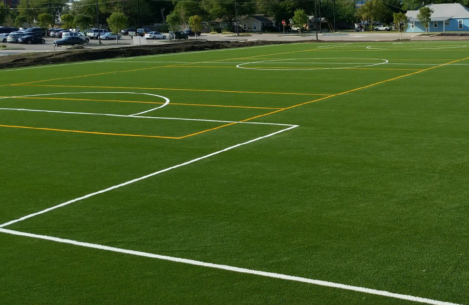 Synthetic turf field