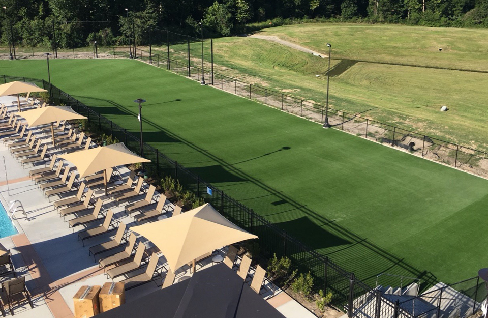 VillaSport Athletic Club Turf Installation