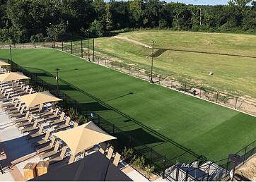 Turf field at Villasport Athletic Club