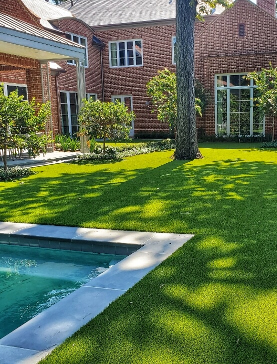 Pool with Turf