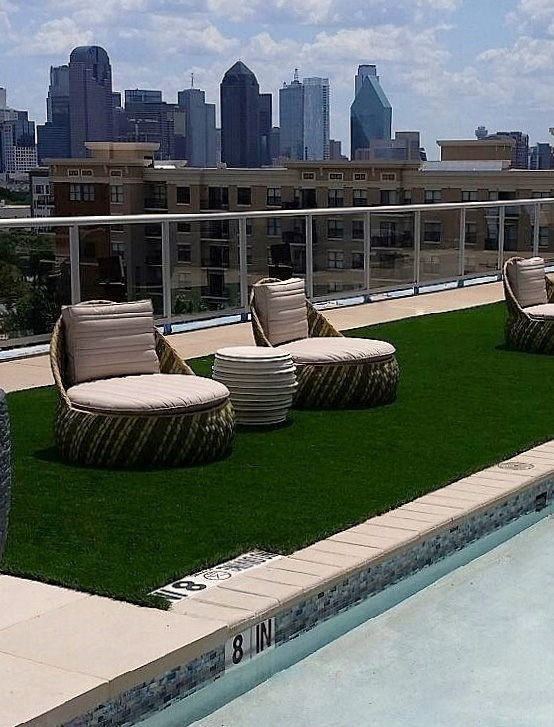 Pool with Turf